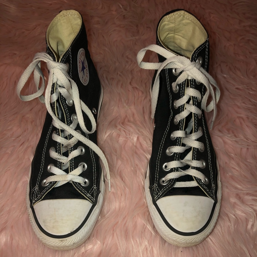 Black High-top Chuck Taylor Converse